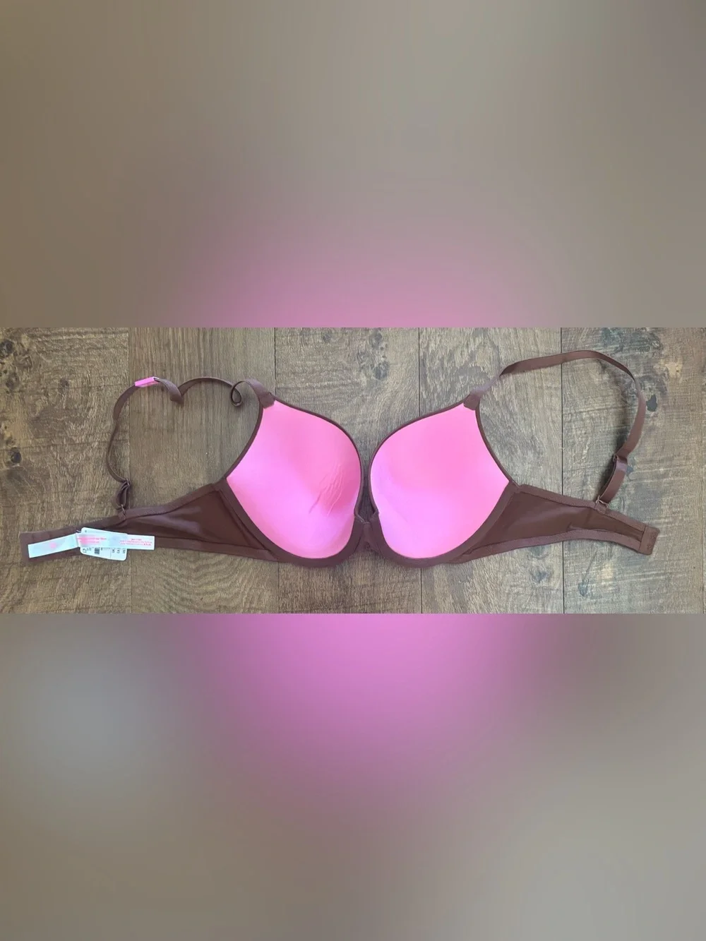 PINK Victoria’s Secret wear everywhere push up bra 36C NEW NWT